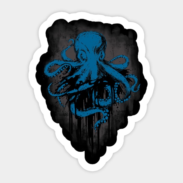 Rocktopus Sticker by kdeuce